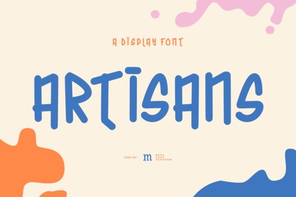 Artisans: A Playful Display Font That Elevates Your Brand