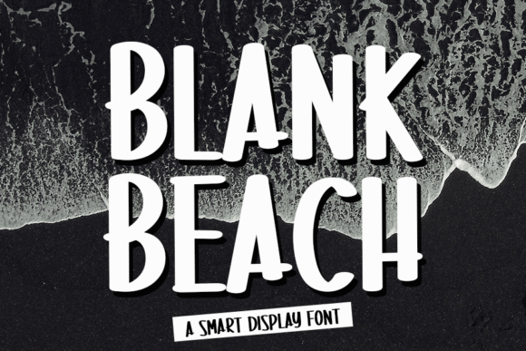 Blank Beach: A Display Font for Editorial Charm
