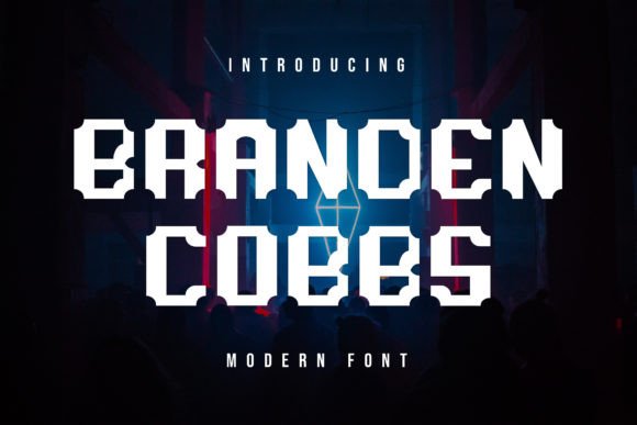 Branden Cobbs: A Sharp, Modern Display Font for Small Business Branding