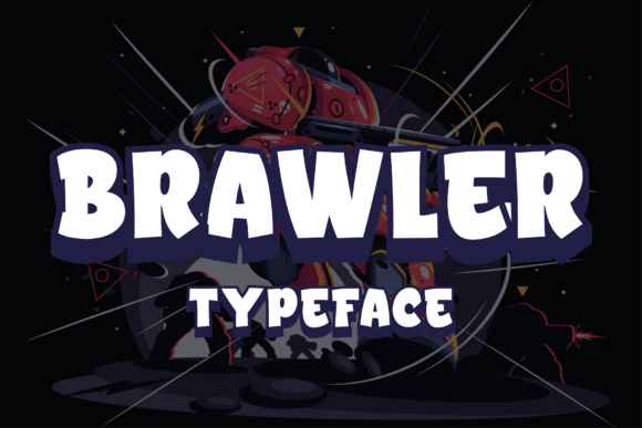 Brawler: A Playful Display Font for Digital Branding
