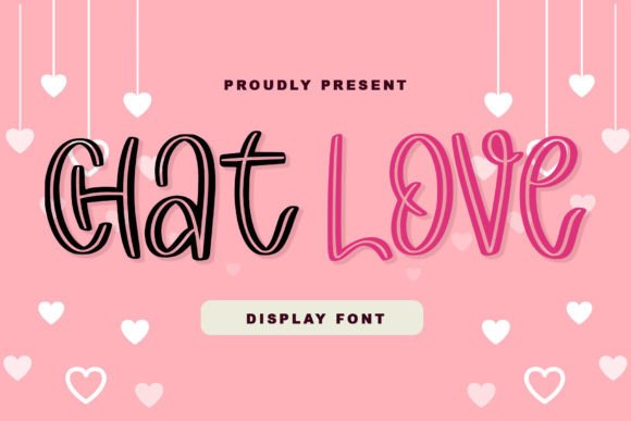 Chat Love: A Delightful Display Font for Digital Branding