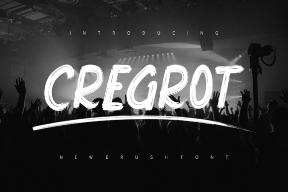 Cregrot Font: A Bold, Modern Display Typeface for Digital Brands