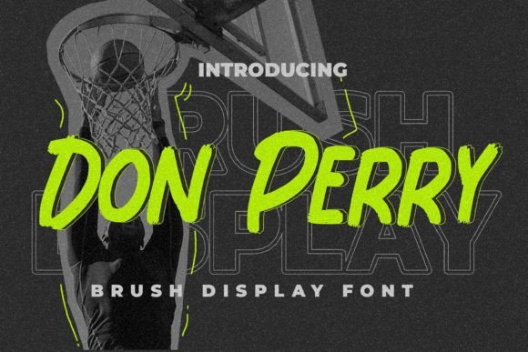 Don Perry: A Display Font That Commands Attention