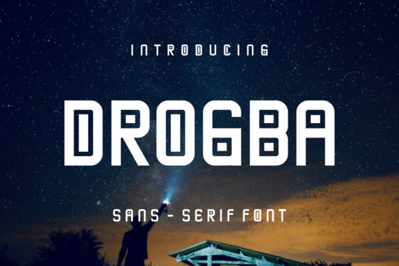 Drogba Display Font for Handmade Creators