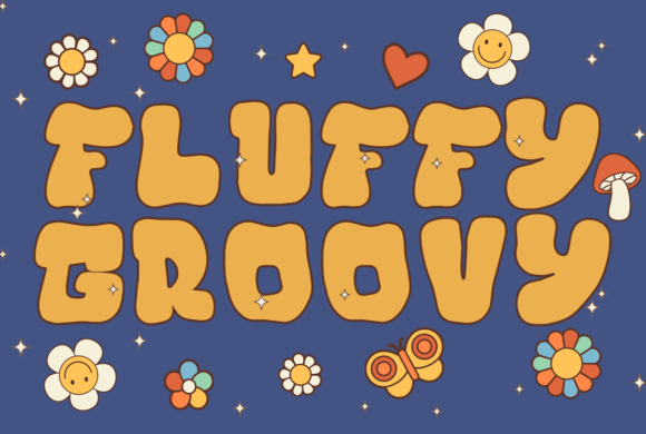 Fluffy Groovy: A Display Font That Makes Your Headlines Stick
