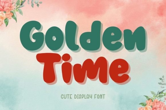 Golden Time: A Display Font That Feels Like a Creative Shortcut