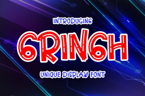 Gringh: A Sweet, Elegant Display Font for Small Business Branding