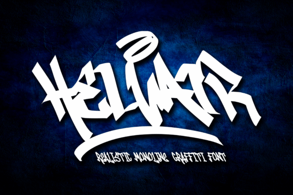 Helvair: A Handwritten Display Font with Urban Soul