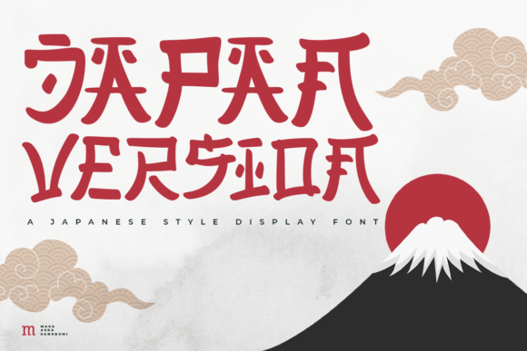 Japan Version: A Japanese-Style Display Font for Authentic Brand Moments