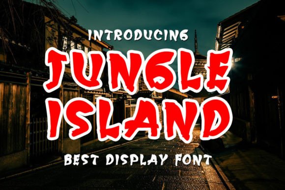 Jungle Island: A Fresh Display Font for Digital Branding