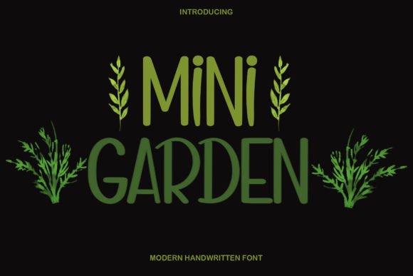 Mini Garden: A Delicate Handwritten Font for Thoughtful Digital Branding