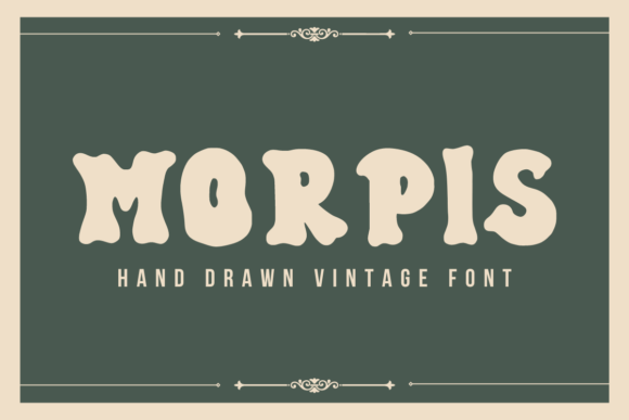 Morpis: A Distinctive Display Font for Editorial Impact