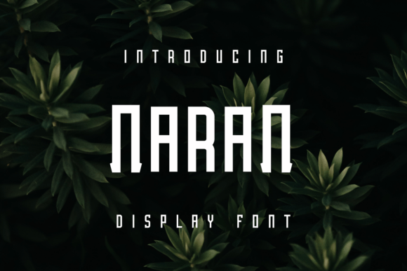 Naran: A Display Font That Earns Its Space