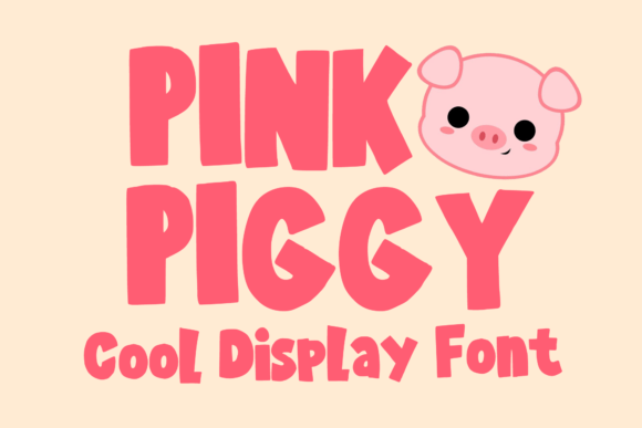 Pink Piggy: A Playful Display Font That Sticks in Fast-Scrolling Feeds