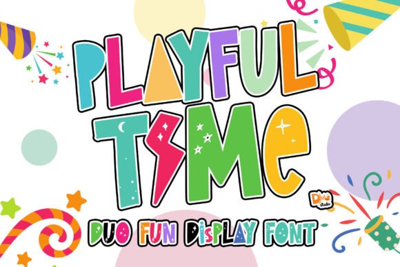 Playful Time: A Display Font That Makes Your Campaign Pop