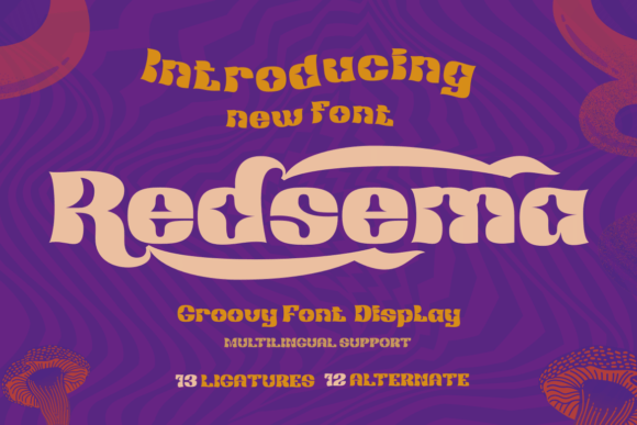 Redsema: A Display Font That Earns Its Space