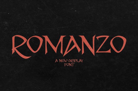 Romanzo: A Display Font That Adds Edge to Digital Branding