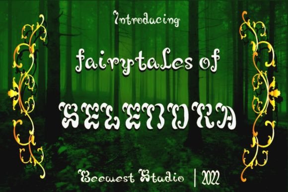 Selendra Display Font for Handmade Storytelling