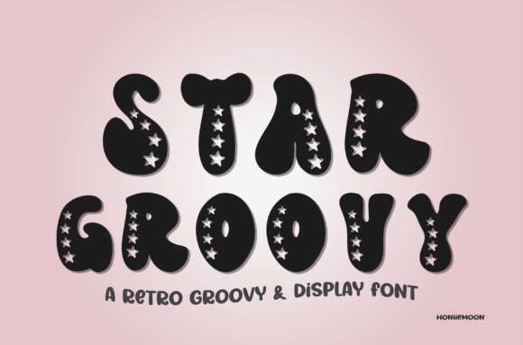 Star Groovy: A Playful Display Font for Digital Branding