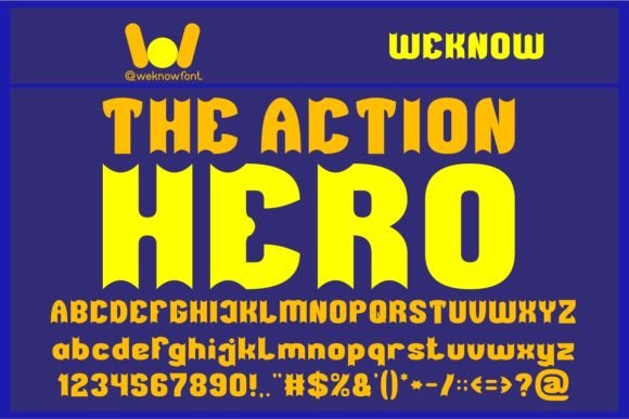 The Action Hero: A Display Font That Anchors Your Story