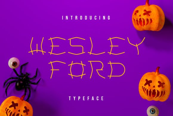 Wesley Ford Display Font for Handmade Creators